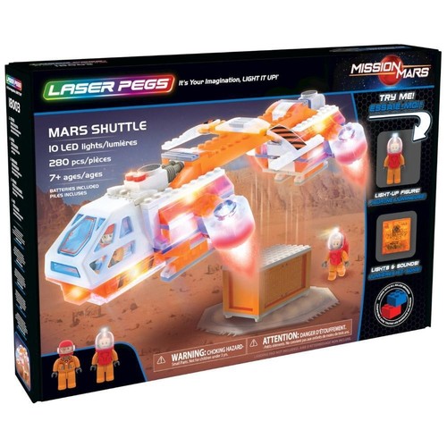 Laser pegs mars - pegs, shuttle